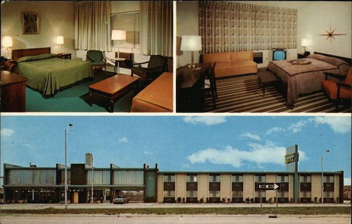 Crestwood Motel (Murray Hill Motel) - Postcard